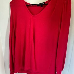 Gibsonlook cute, adorable, pretty, flashy, red sweatshirt size small